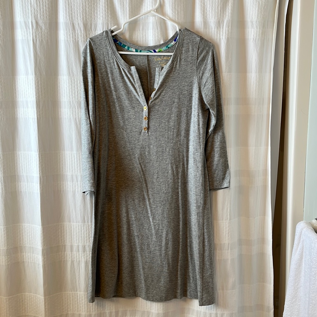 Lilly Pulitzer Lightweight Grey Dress